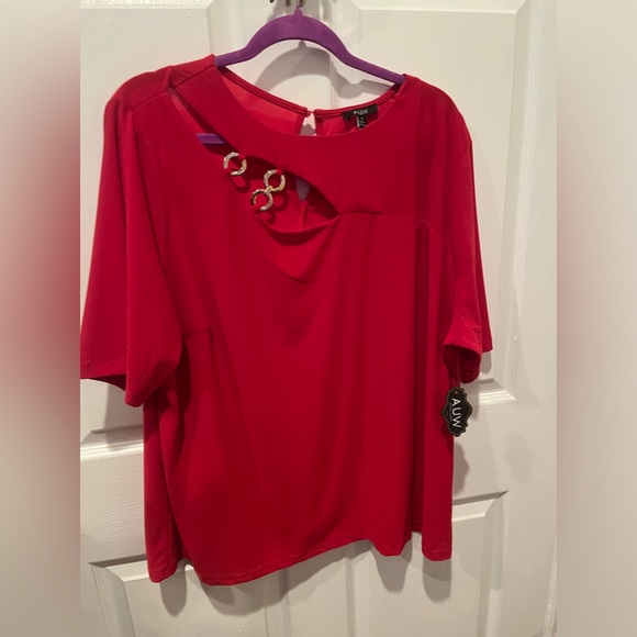 NWT Red blouse - Picture 1 of 4